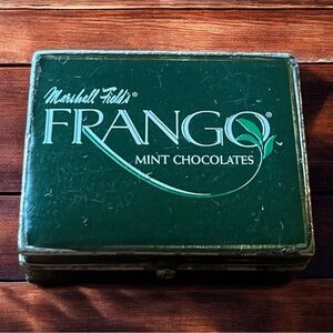 Vintage Marshall Fields Franco Mint miniature box